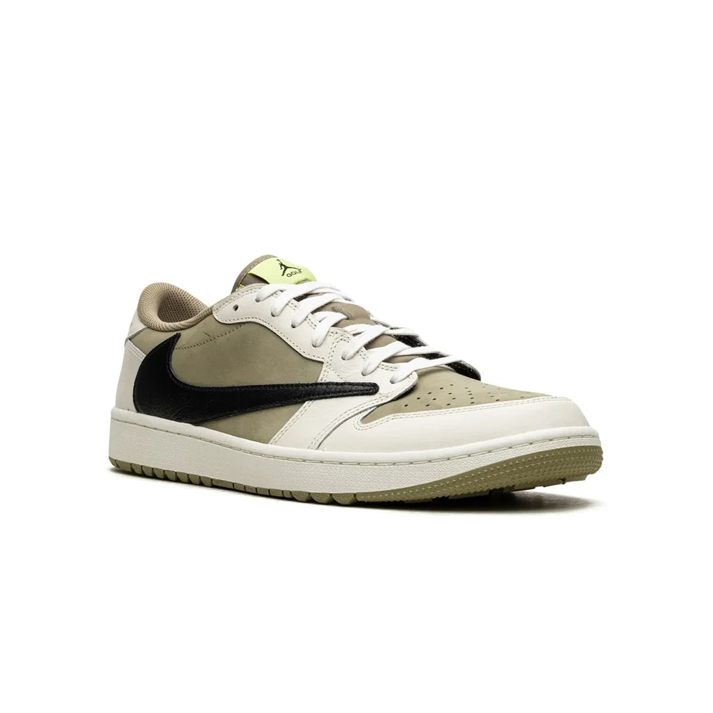 Travis Scott x Air Jordan 1 Low Golf 'Neutral Olive'