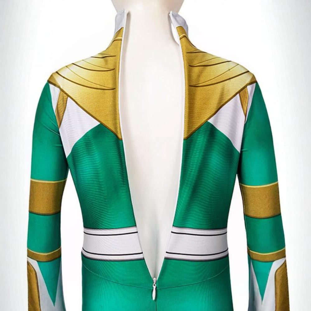 Children Cosplay Costume Jumpsuit with Mask - Ranger Style Superhero Outfit