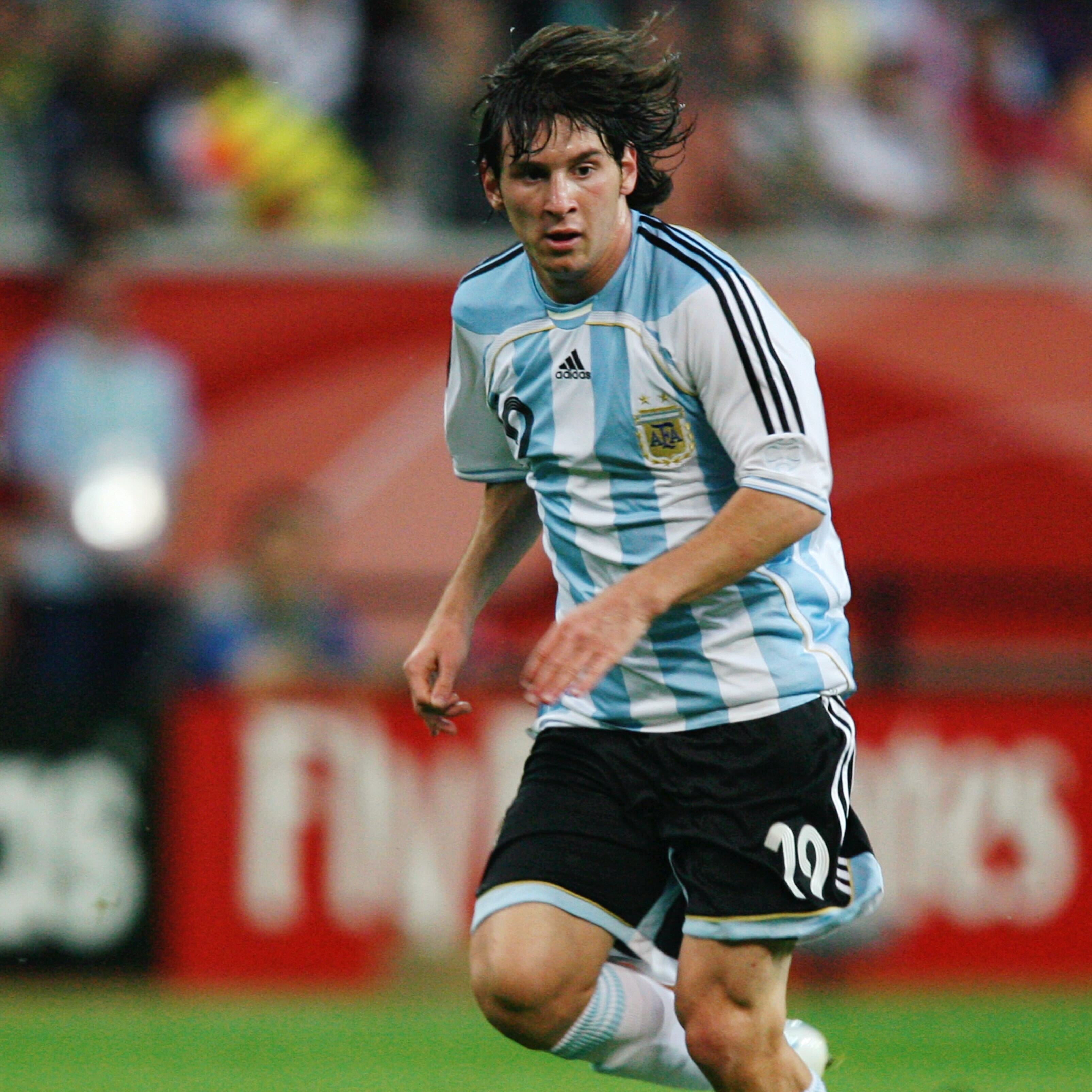 Maglia Casa Argentina Messi Coppa del Mondo 2006