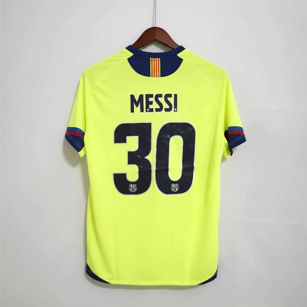 Camiseta de visitante Messi Barcelona 2005/06