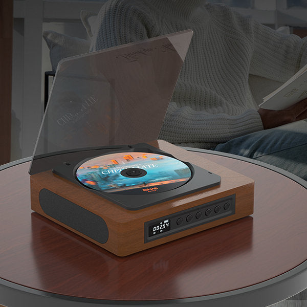 Lettore CD vintage Bluetooth NovaRetro con porta USB-C