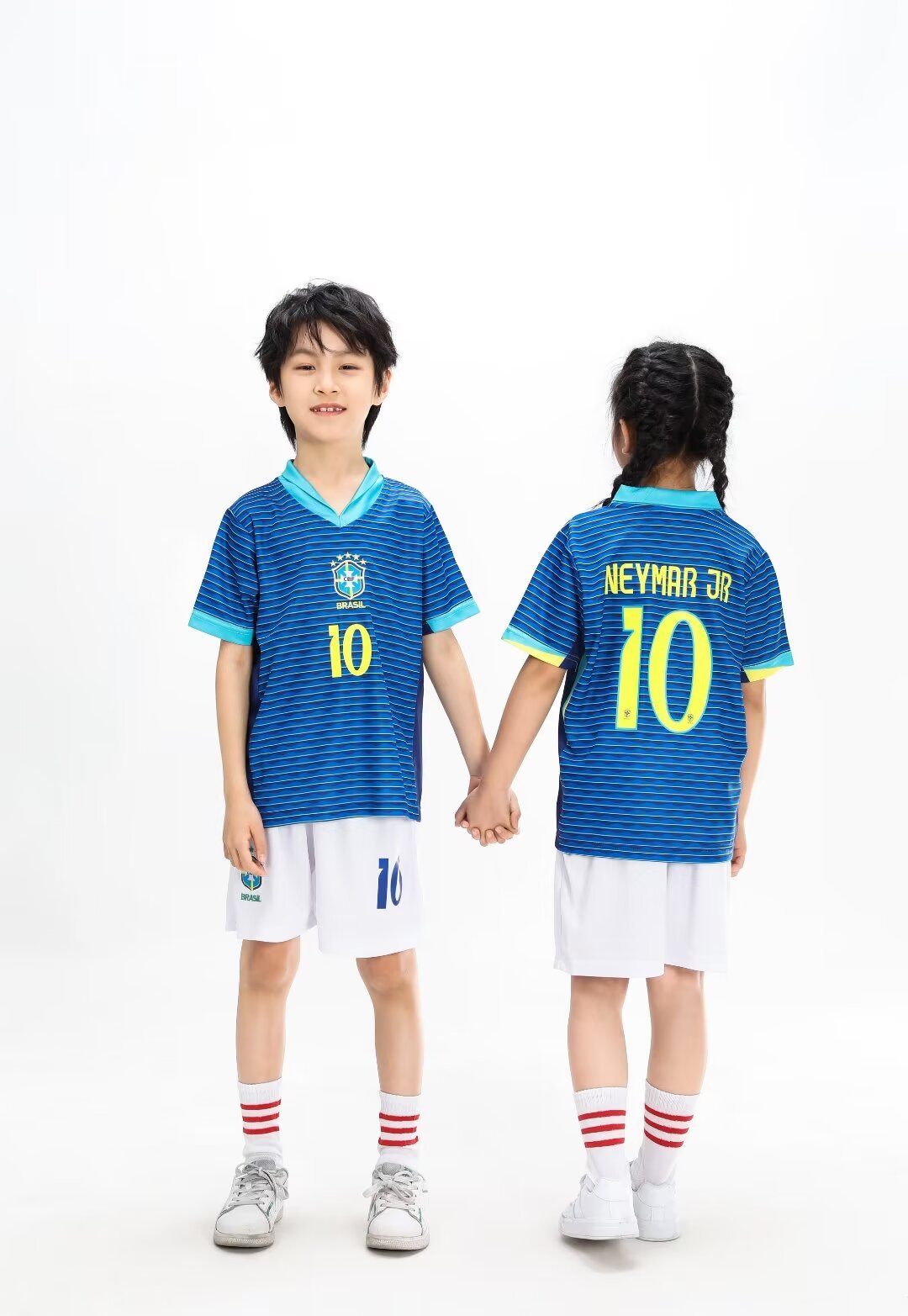 Set maglia e pantaloncini da calcio per bambini Brasile - Neymar Jr.