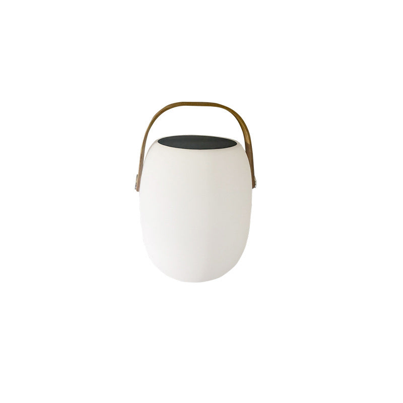Lanterna solare portatile moderna LED per esterni 1 luce