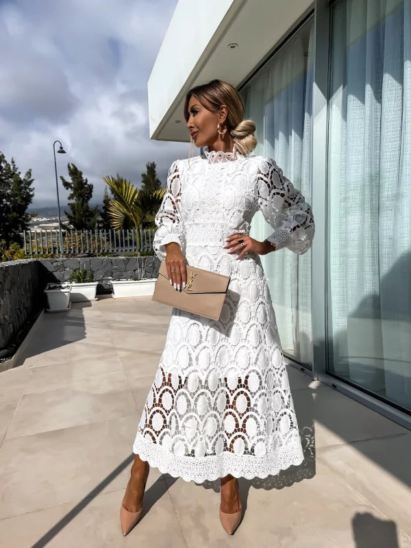 Alisha - Women's Refined Lace Bodycon Dress