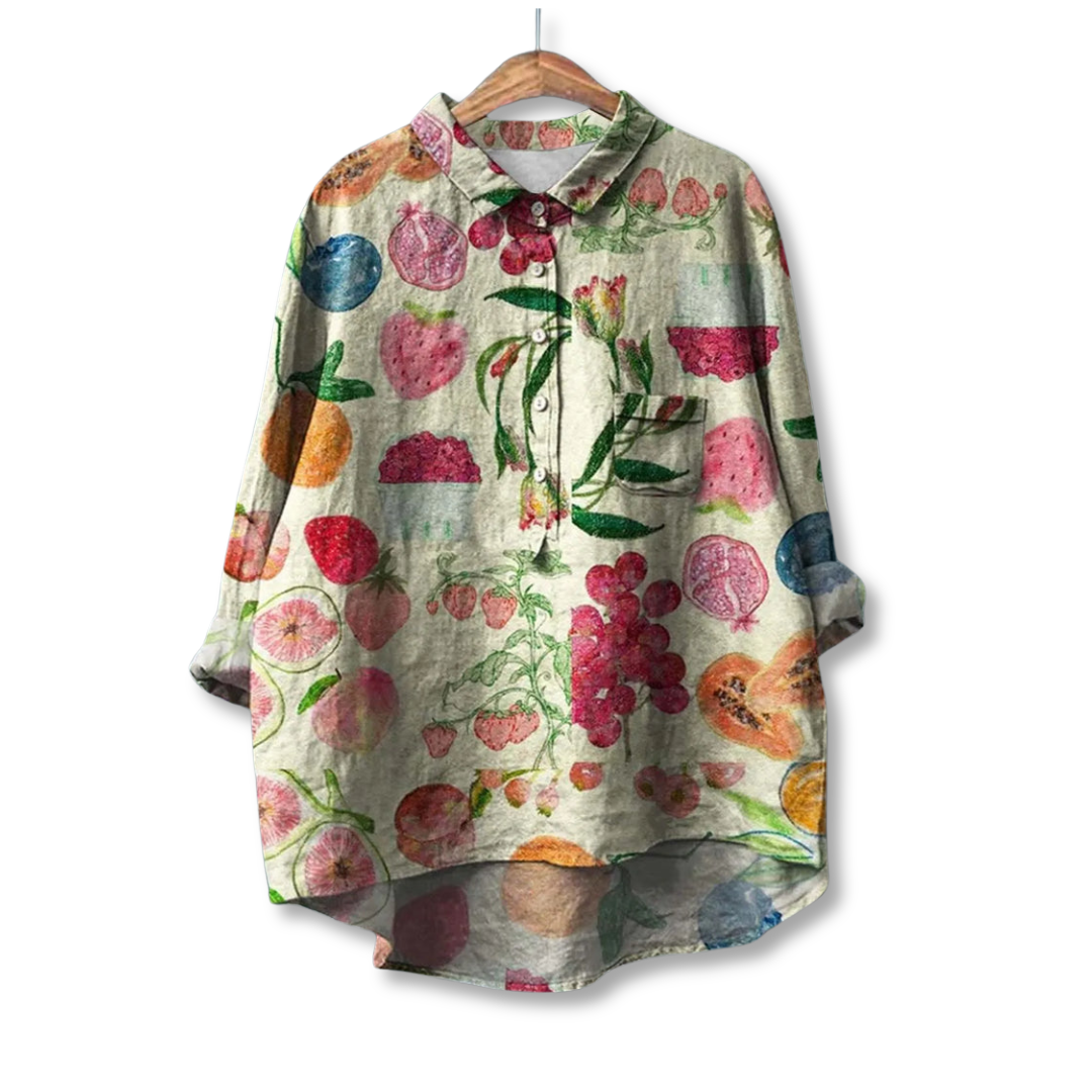 Puili | Refined Floral Shirt