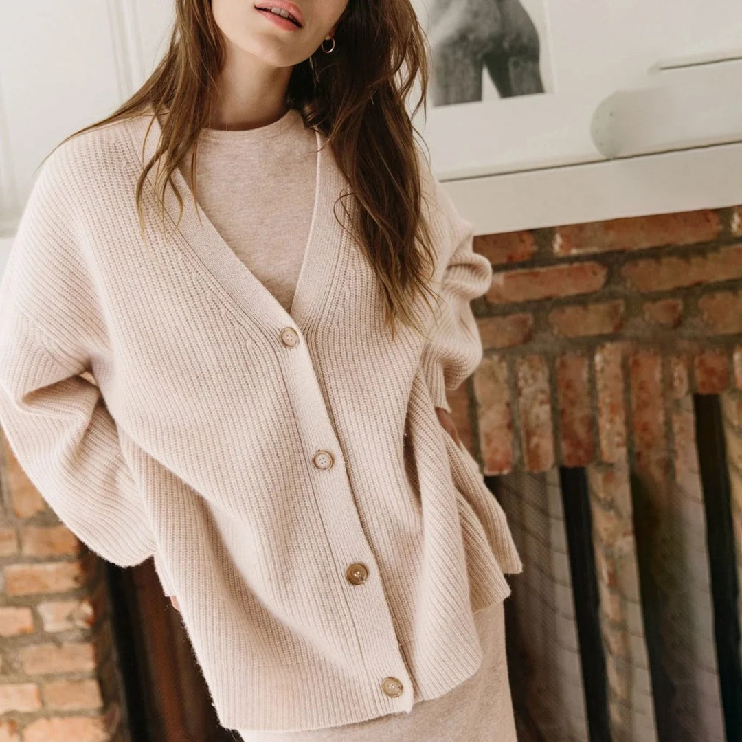 Puili | Oversized Cashmere Cardigan