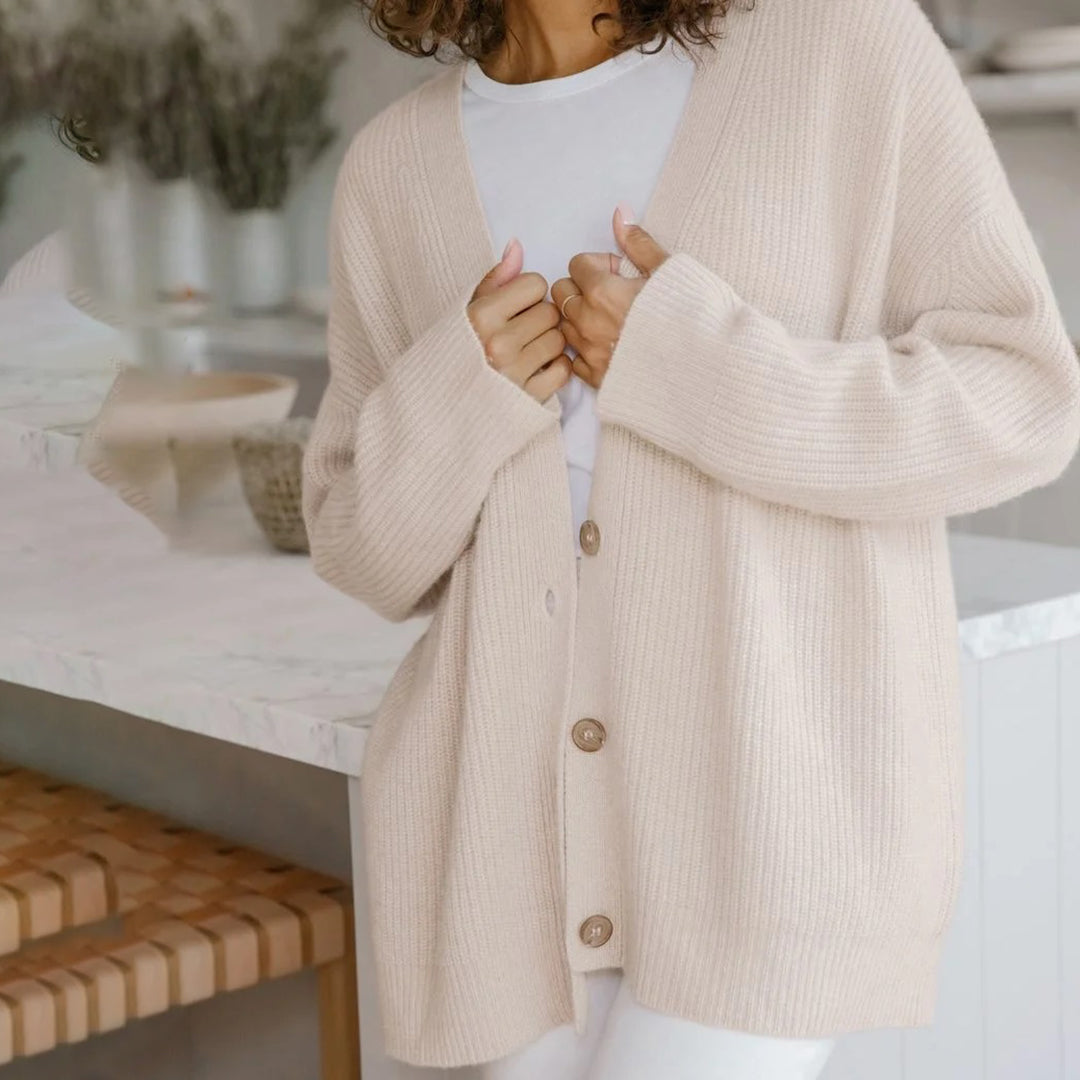 Puili | Oversized Cashmere Cardigan