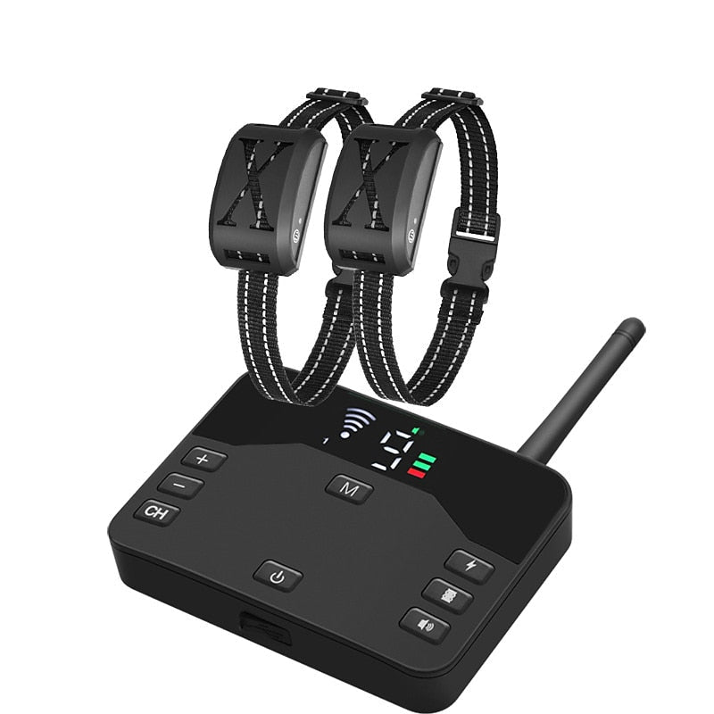 Sistema wireless per recinzione cani FidoFence Pro con collare, 9–240m