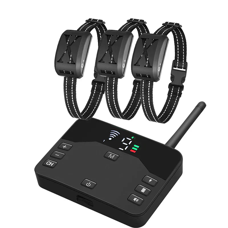 FidoFence Pro Wireless Dog Fence System With Collar, 9–240m