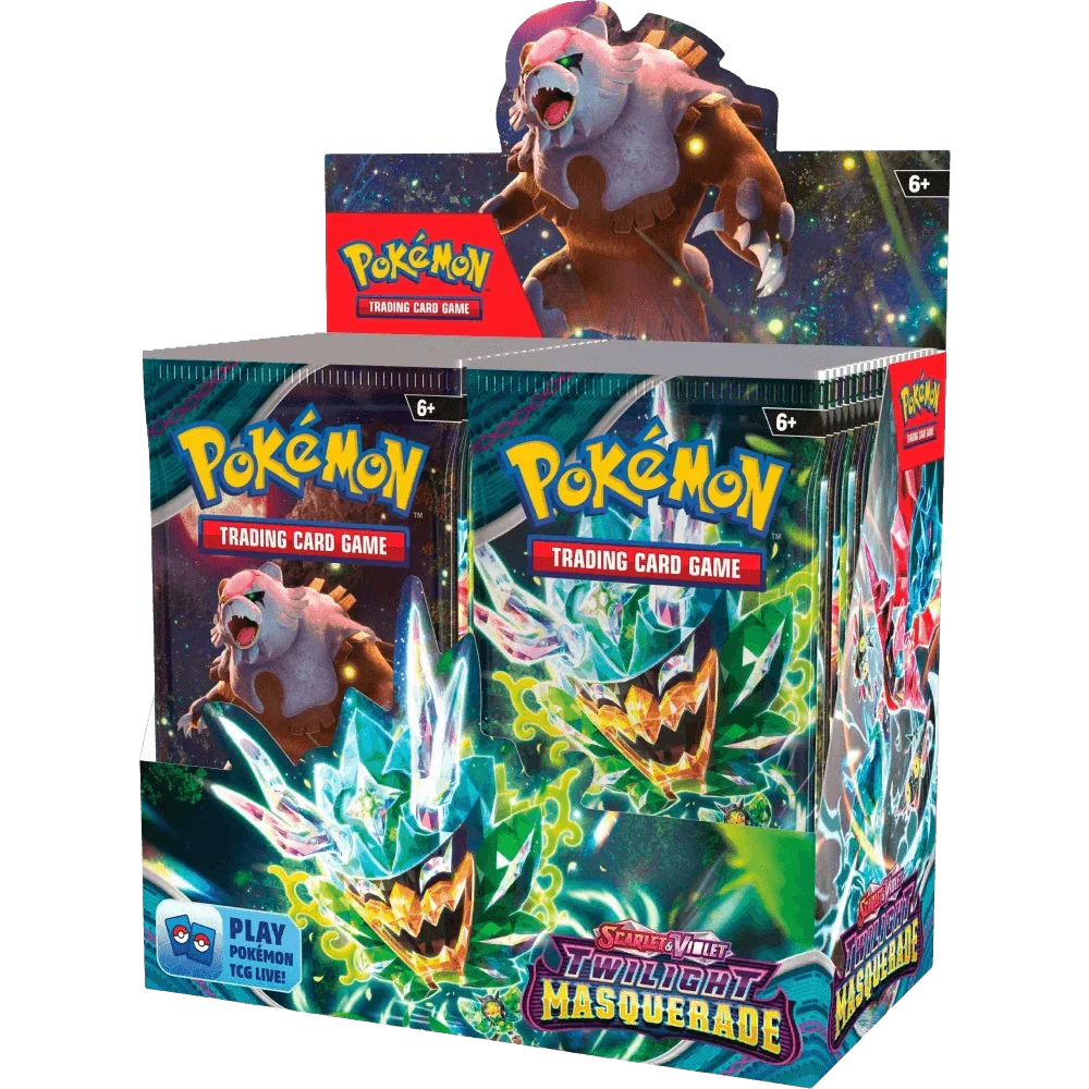 Pokemon TCG - Scarlet & Violet - Twilight Masquerade - Booster Box (36x Packs)