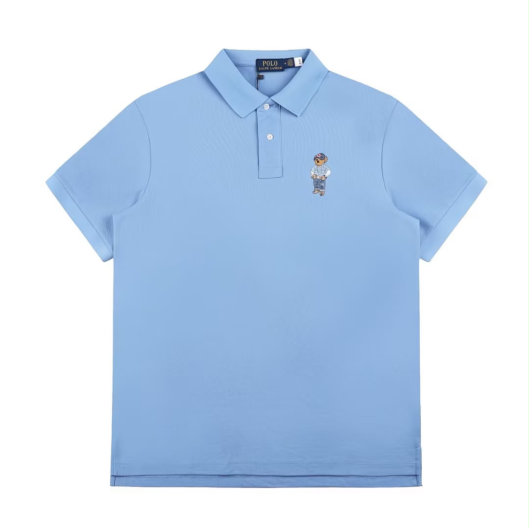 Ralph Lauren Polo Bear Mesh Polo Shirt
