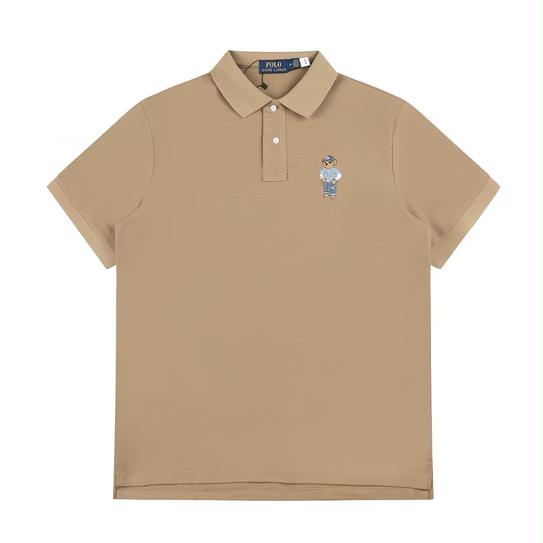 Ralph Lauren Polo Bear Mesh Polo Shirt