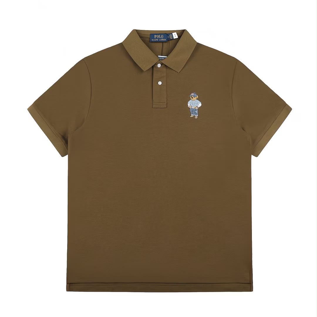 Ralph Lauren Polo Bear Mesh Polo Shirt
