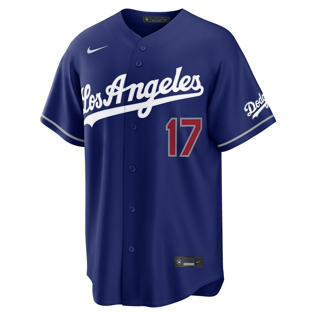 Maglia Nike Alternate Stadium MLB Los Angeles Dodgers Shohei Ohtani - Blu