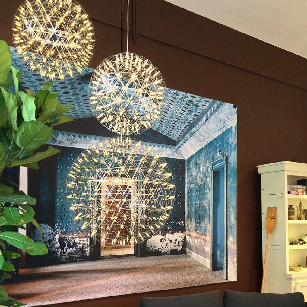 Modern Sphere Stainless Steel LED Pendant Light 1-Light