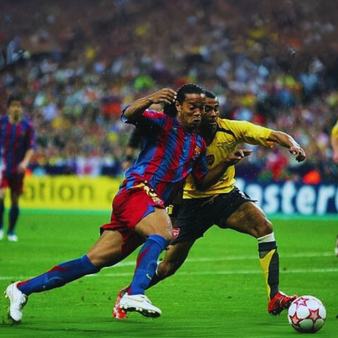 Camiseta de local Barcelona Liga de Campeones 2005/06