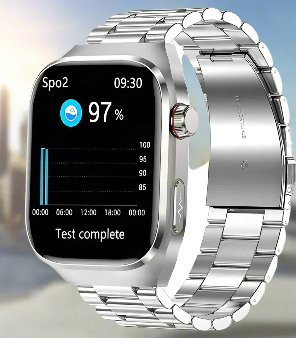 Orologio NexaPulse per glicemia, ECG, acido urico, Bluetooth