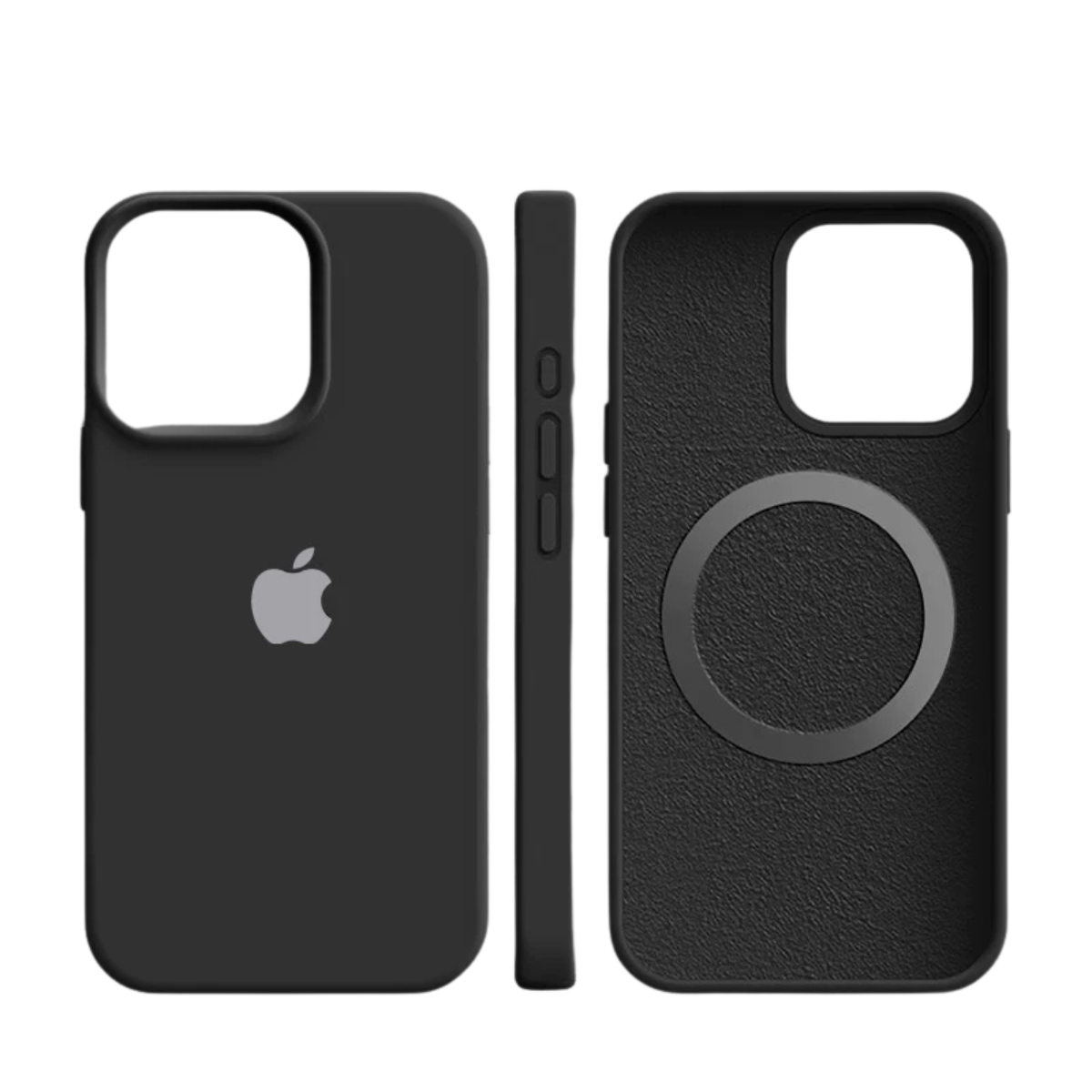 Puili | Custodia in Silicone Compatibile MagSafe con Superficie Soft-Touch per iPhone