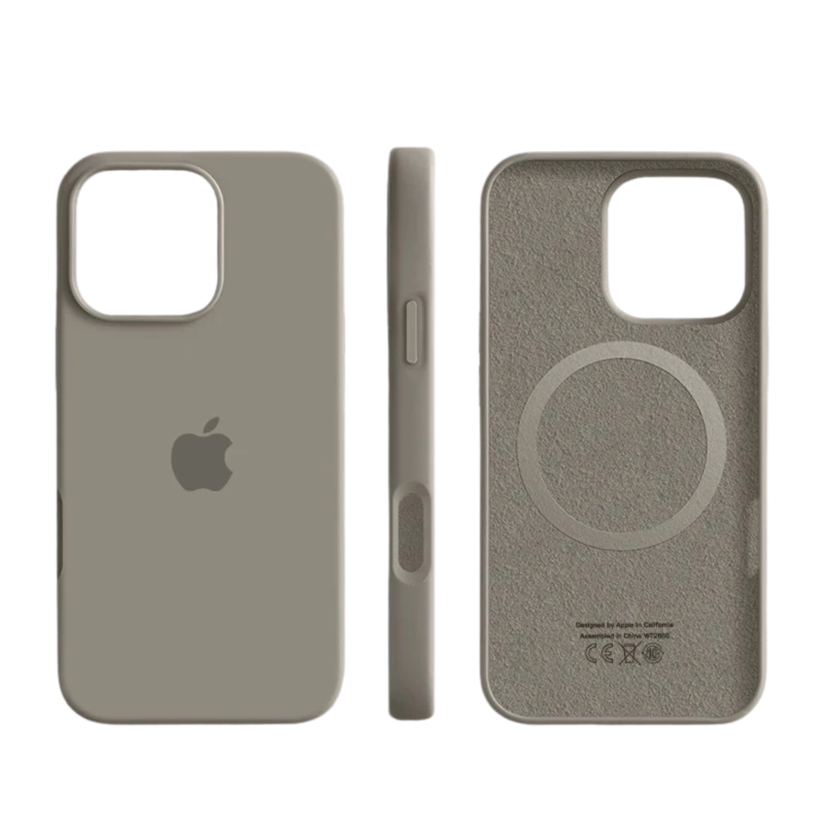 Puili | Custodia in Silicone Compatibile MagSafe con Superficie Soft-Touch per iPhone