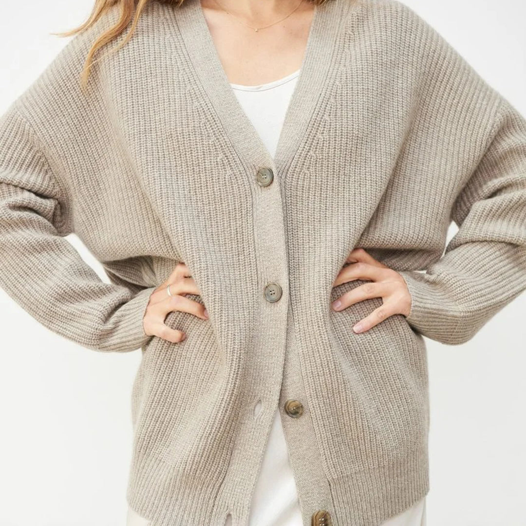 Puili | Oversized Cashmere Cardigan