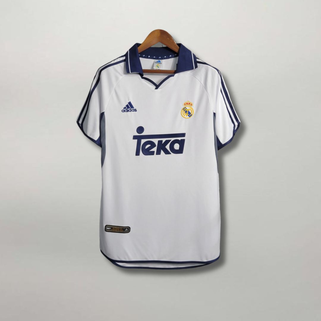 Camiseta de local Real Madrid 2000/01