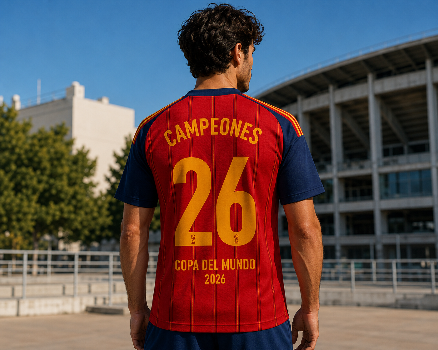 Spain 2026 World Champions Jersey