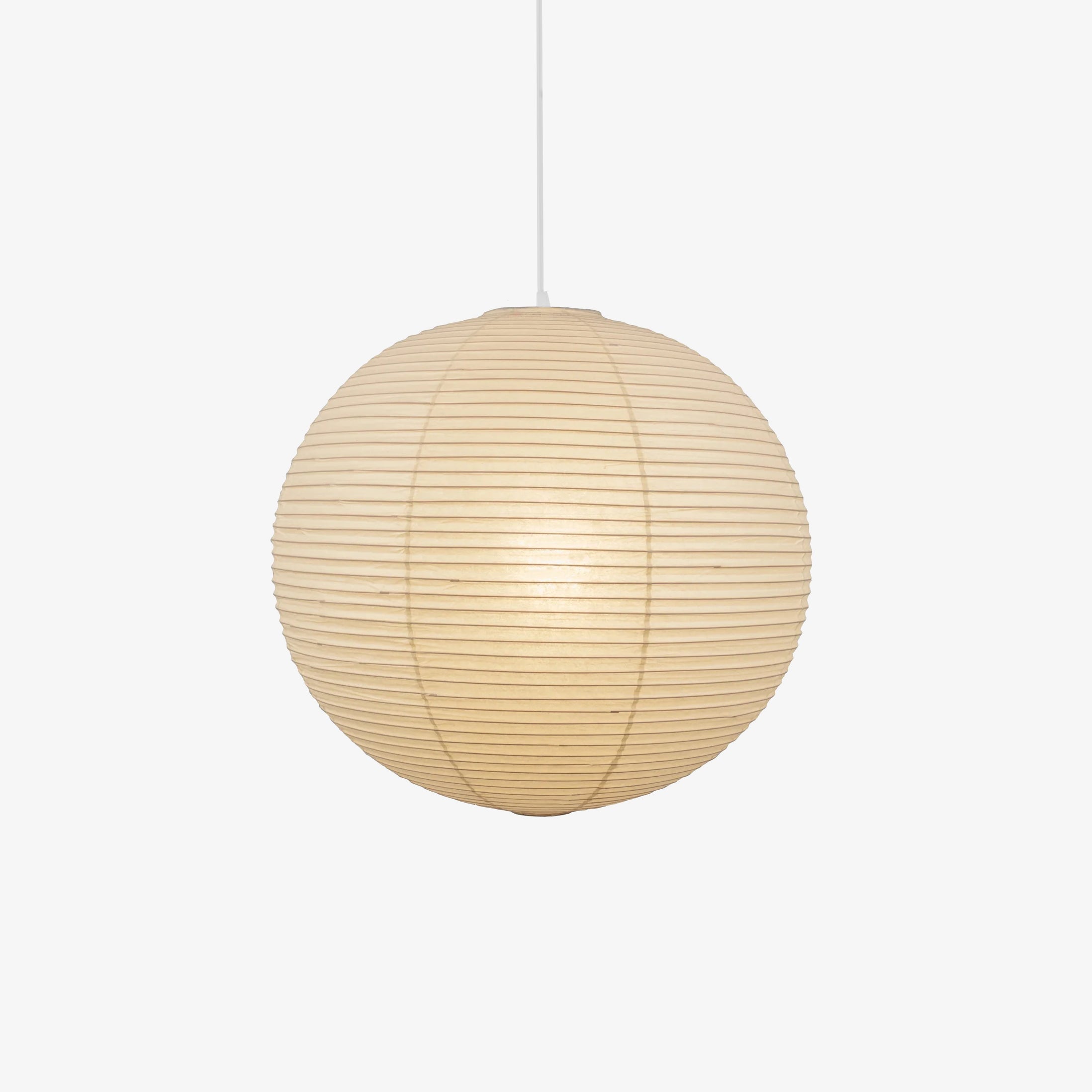 Japanese Washi Paper Globe Pendant Light 1-Light