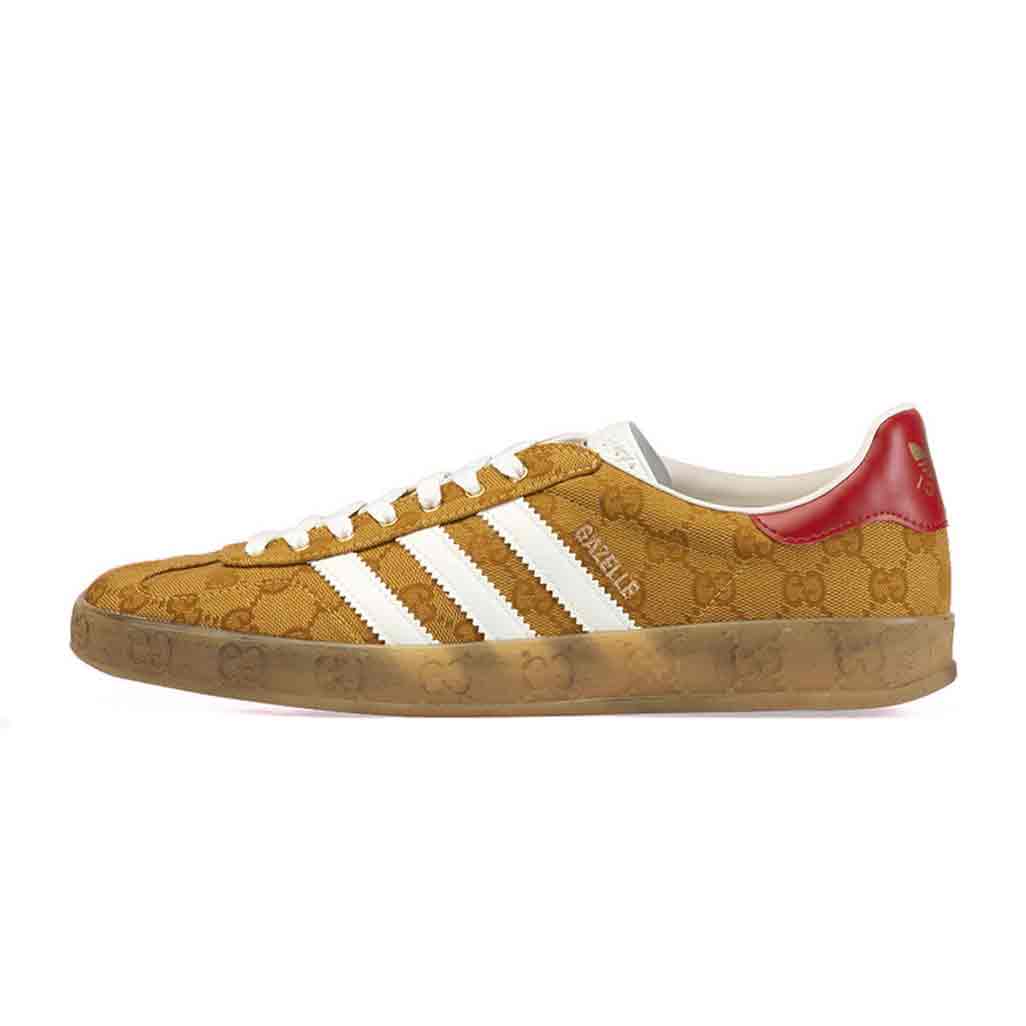 adidas Gazelle Gucci Original GG Beige Brown
