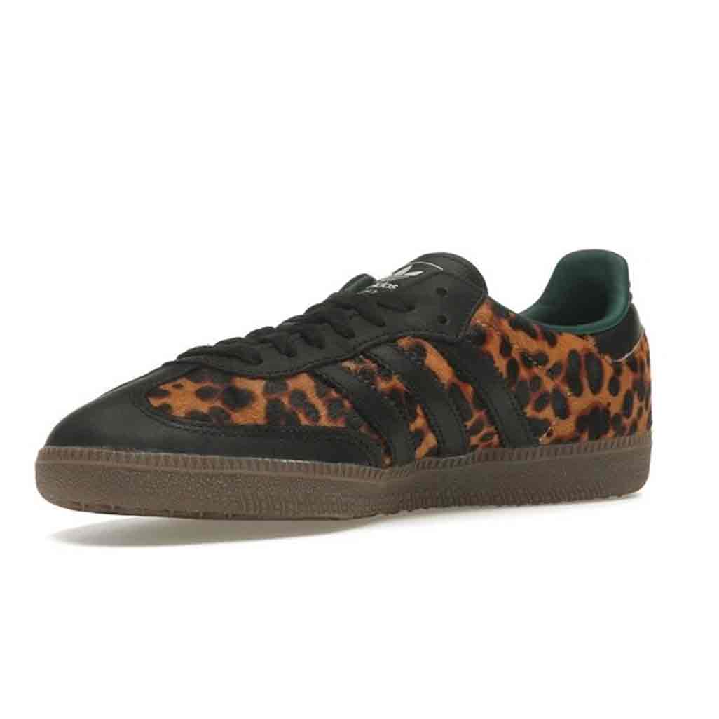 adidas Samba OG Black Green Leopard W