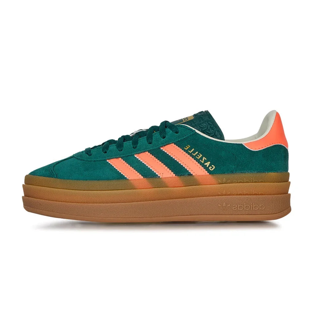 adidas Gazelle Bold Green Orange J