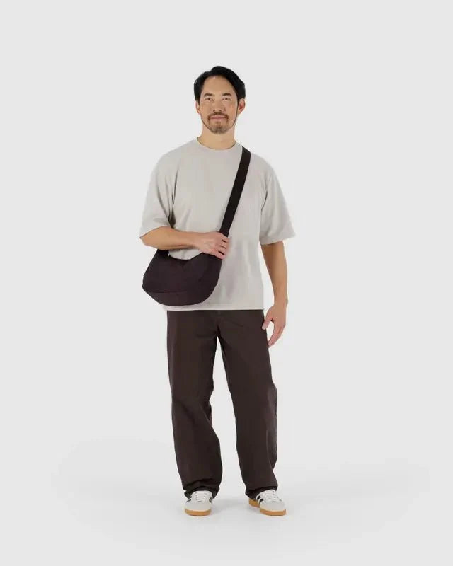 BAGGU Crescent Bag Medium Extended 47" Strap - Recycled