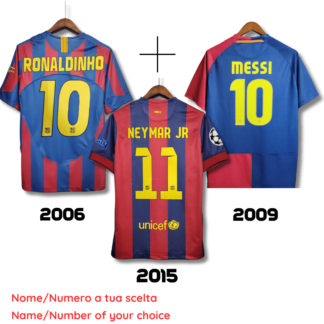 Barcelona 2006 + Barcelona 2009 + Barcelona 2015