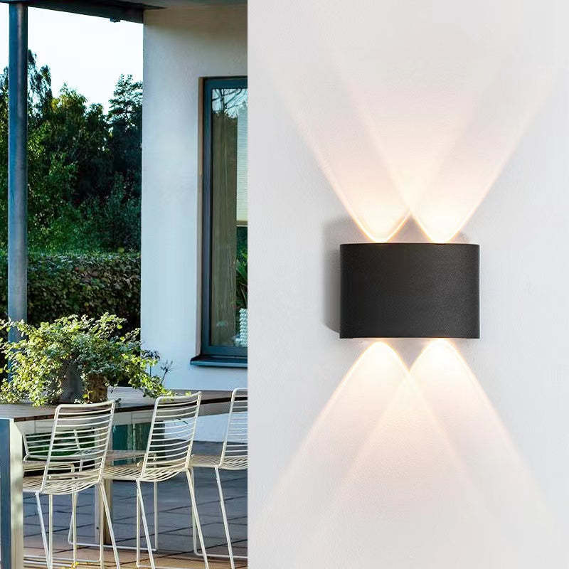 Modern Rectangular LED Wall 2-Light