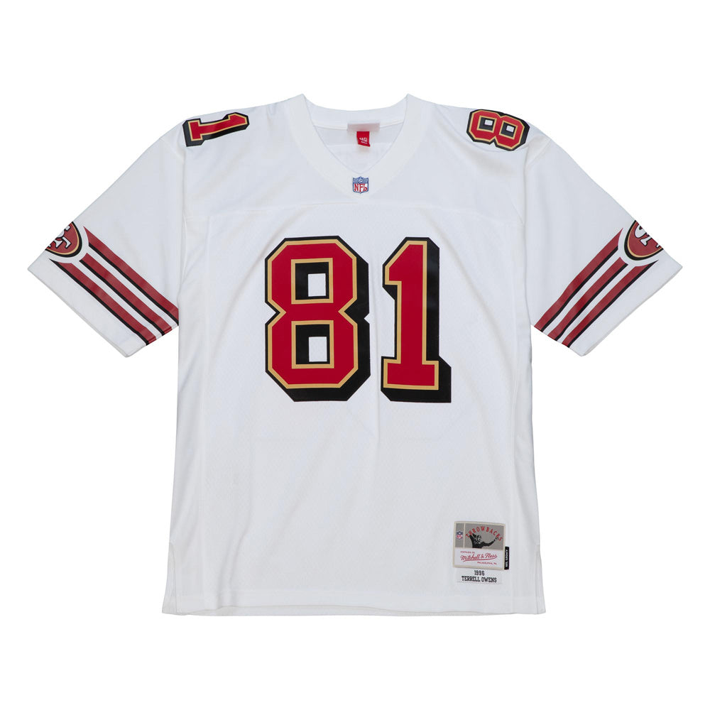 NFL San Francisco 49ers Terrell Owens Mitchell & Ness 1996 Legacy Jersey