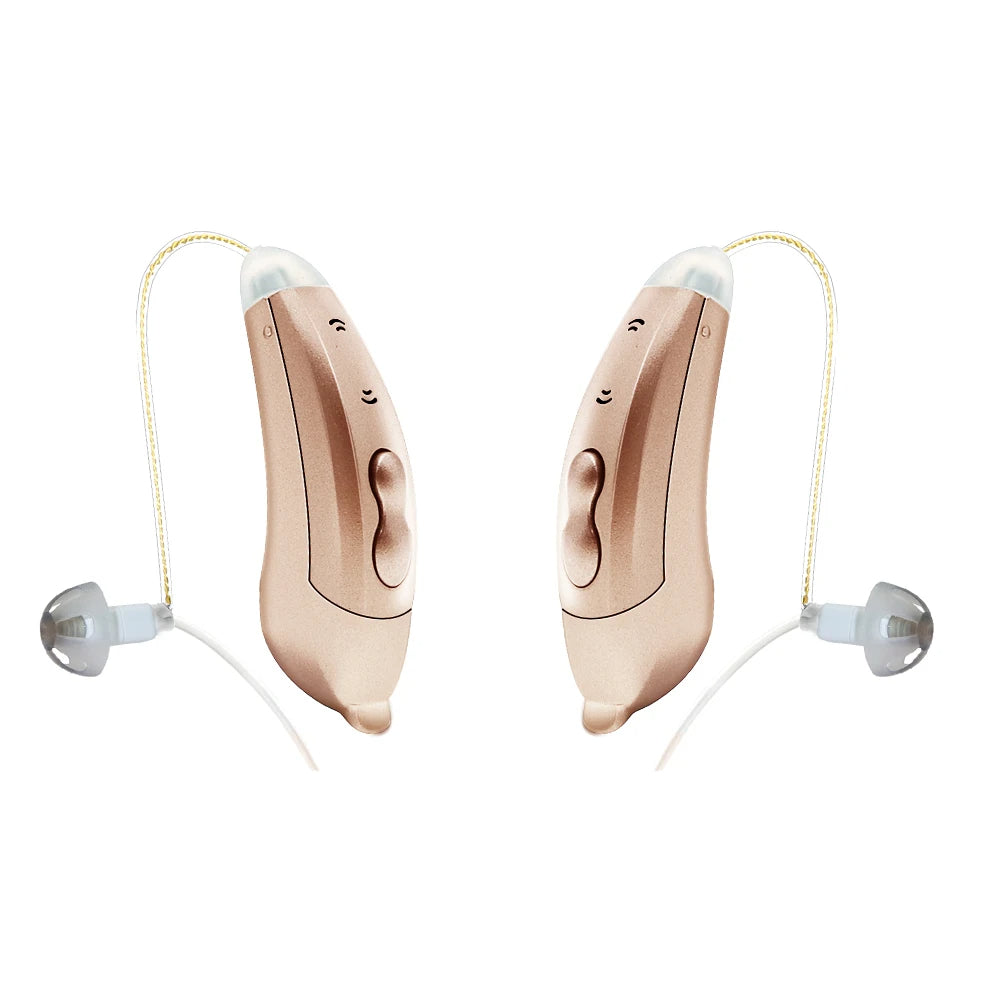 Auraluxe Invisible BTE Hearing Aids With App Control