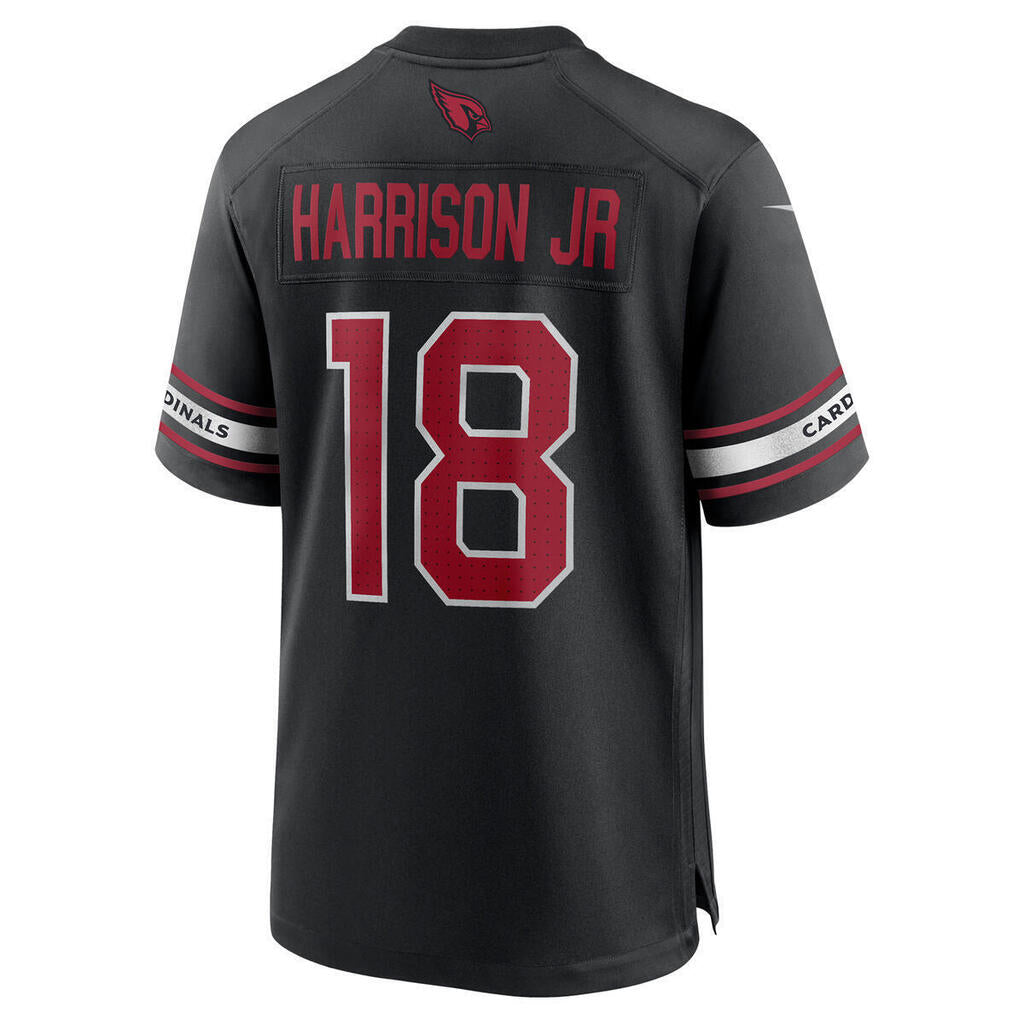 NFL Arizona Cardinals Marvin Harrison Jr. Nike Alternate Game Jersey - Black