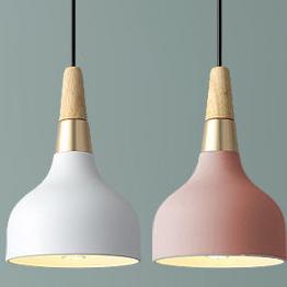 Lampada a sospensione moderna a disco Macaron 1 luce