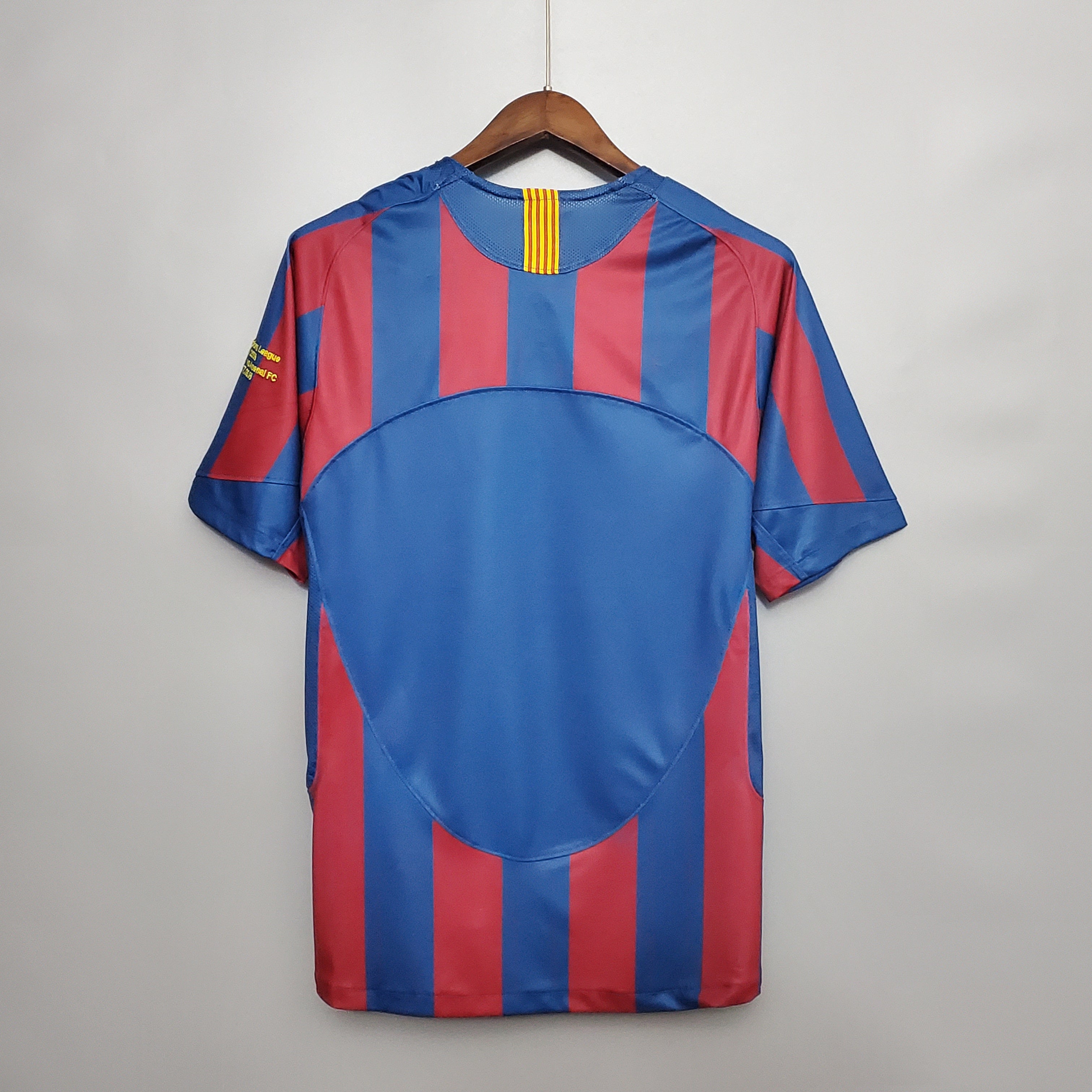 Camiseta de local Barcelona Liga de Campeones 2005/06