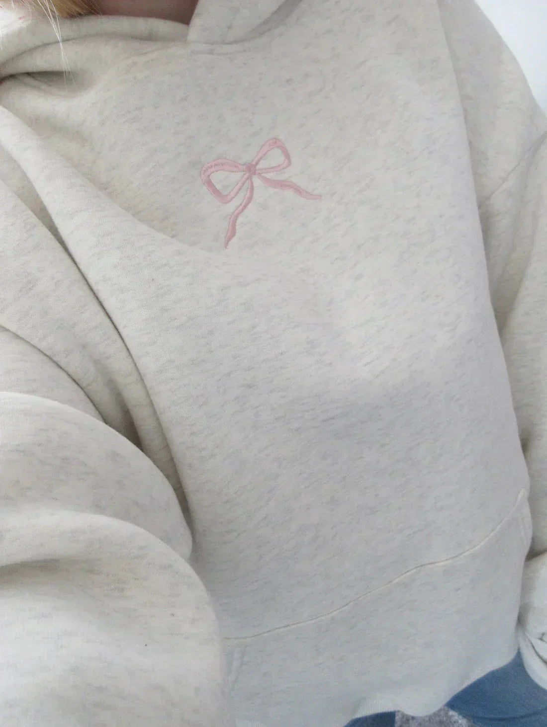 Puili | Hoodie with Bow Detail