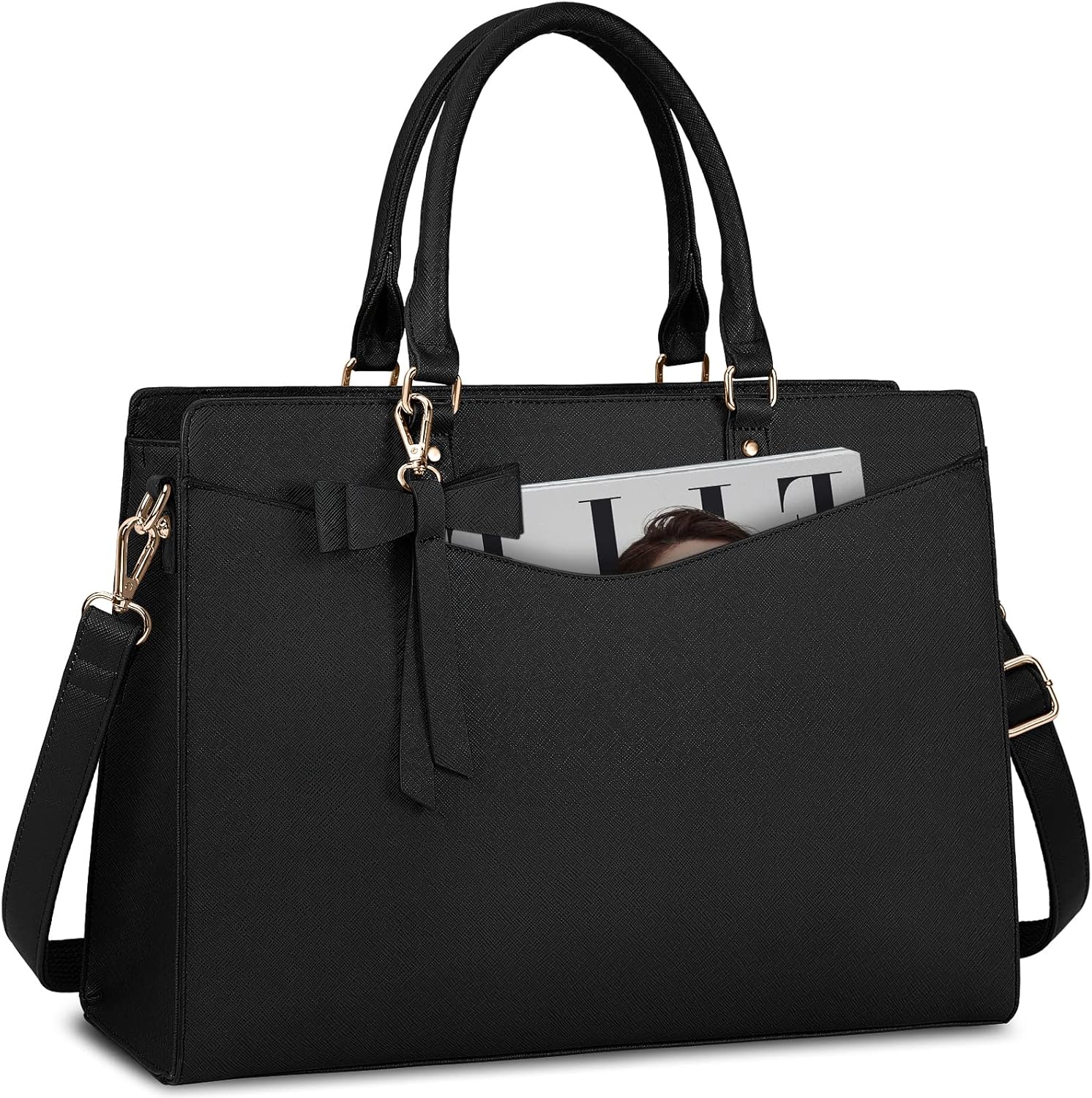 Women’s Work Laptop Tote Bag with Organised Multi-Compartment Layout