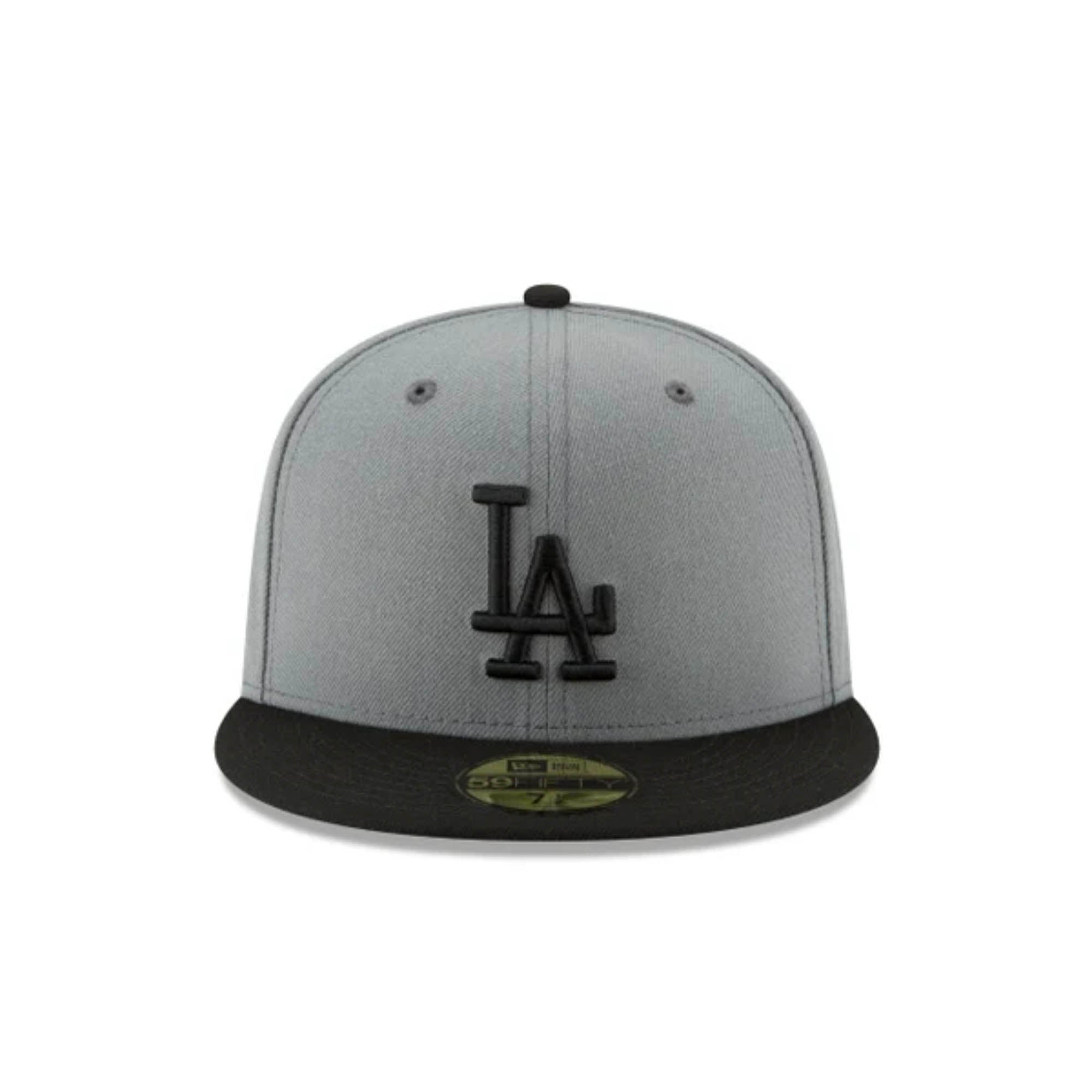 Los Angeles Dodgers 2025 World Series Champions Gray & Black 59FIFTY Fitted Hat