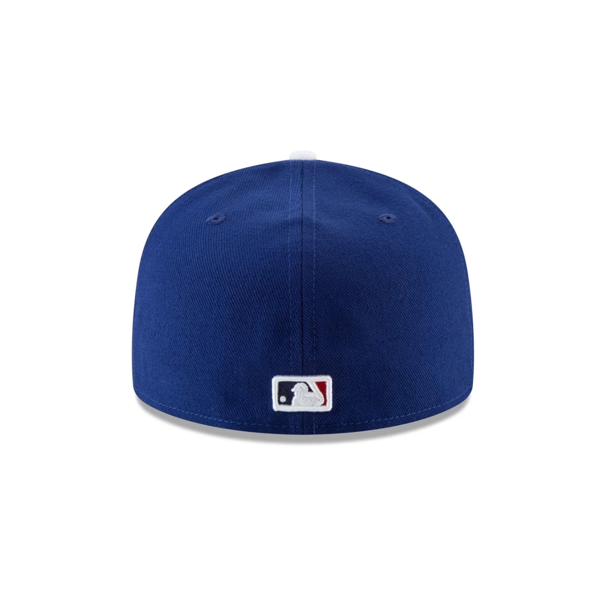 Cappello Blue 59FIFTY con toppa laterale Campioni World Series 2025 Los Angeles Dodgers