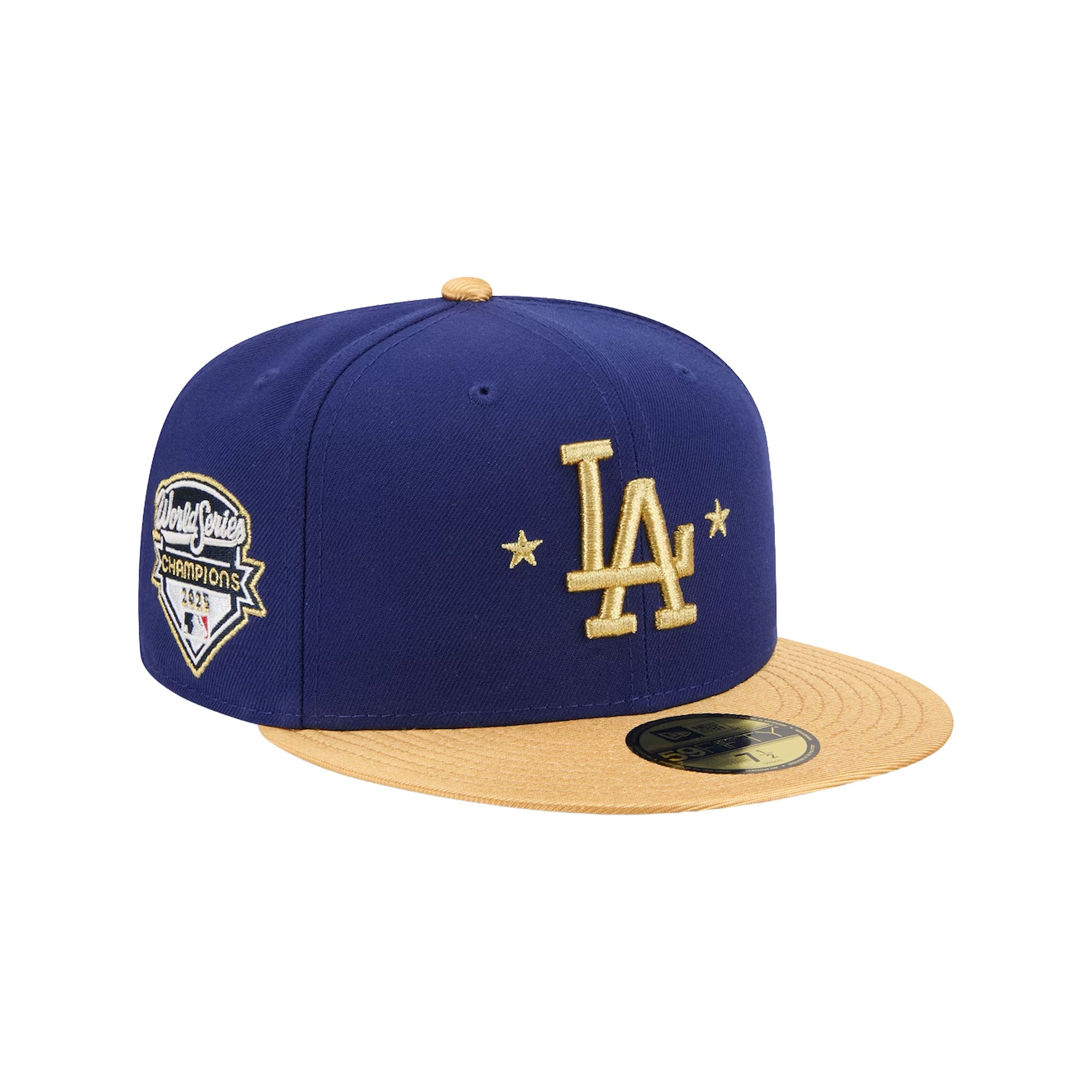 Los Angeles Dodgers 2026 Gold Collection Royal Gold 59FIFTY Fitted Hat