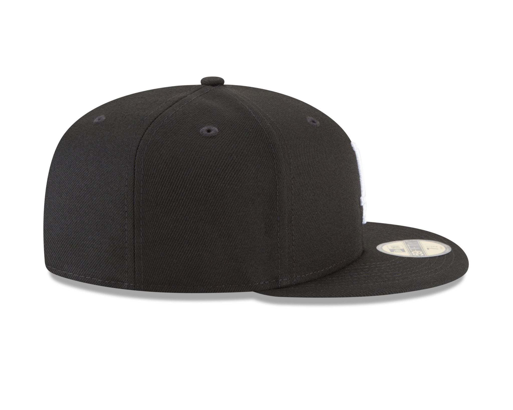 Cappello Fitted 59FIFTY Nero e Bianco 2024 della Collezione Autentica Los Angeles Dodgers