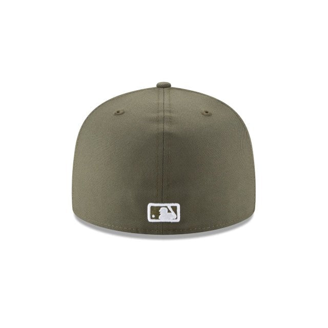 Los Angeles Dodgers Authentic Collection Olive Green 59FIFTY Fitted Hat