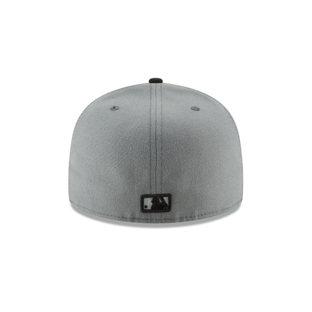 Los Angeles Dodgers Authentic Collection Black & Gray 59FIFTY Fitted Hat