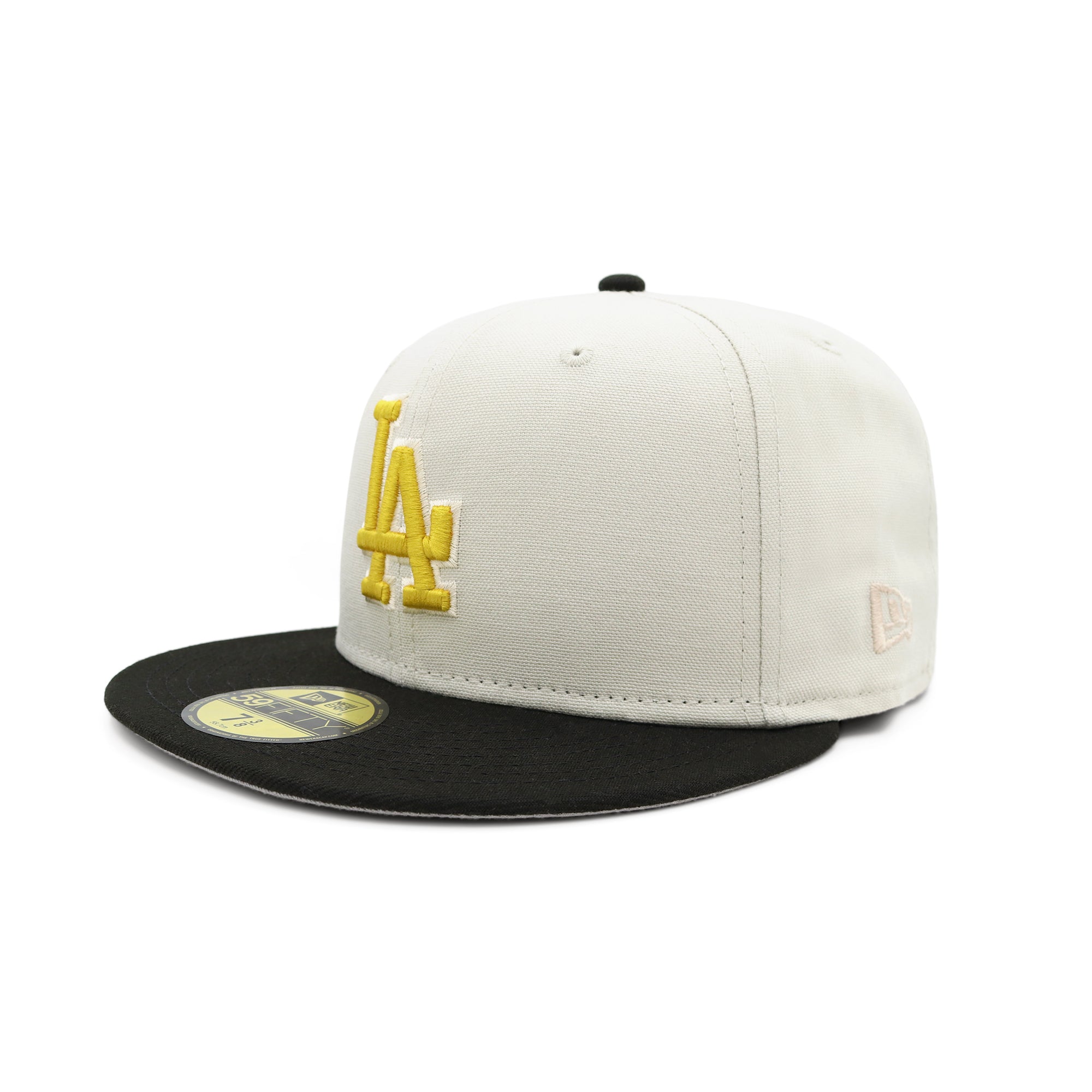 Cappello 59FIFTY Fitted Crema al Limone Los Angeles Dodgers