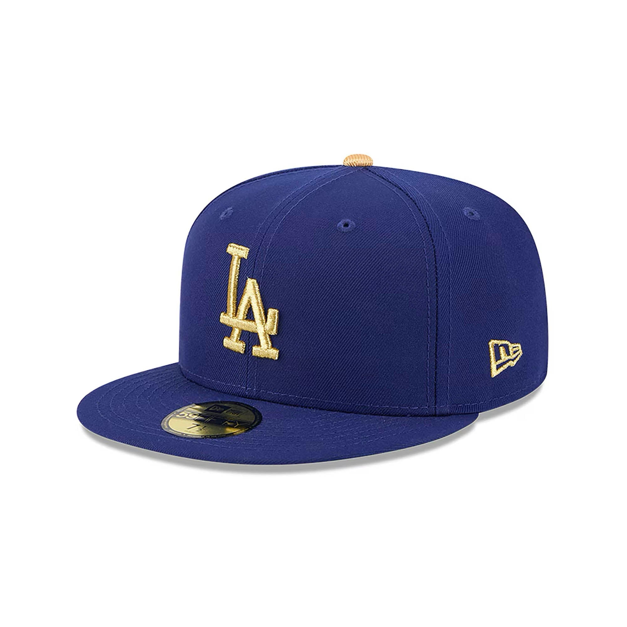 Los Angeles Dodgers World Series 2024 Blue & Gold 59FIFTY Fitted Hat