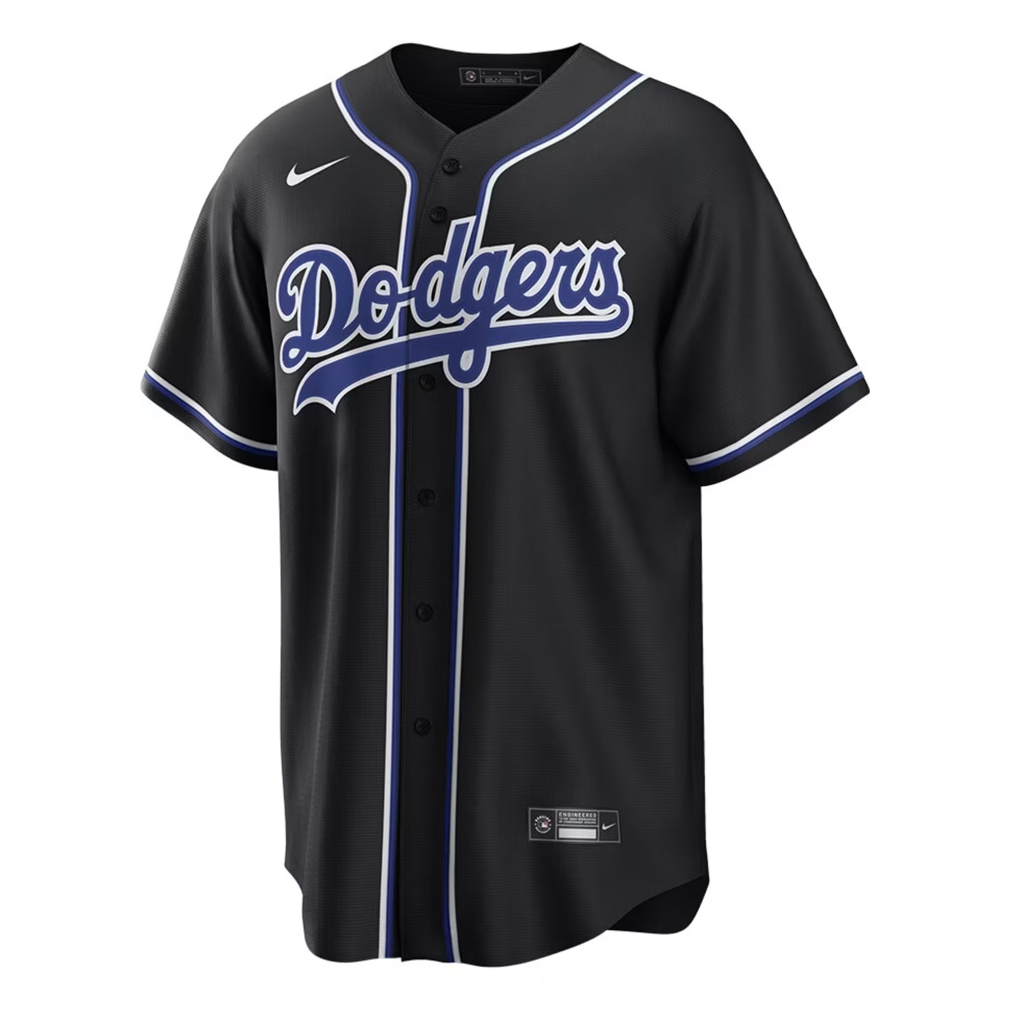 Los Angeles Dodgers Shohei Ohtani #17 " Lights Out " Black Home Replica Jersey