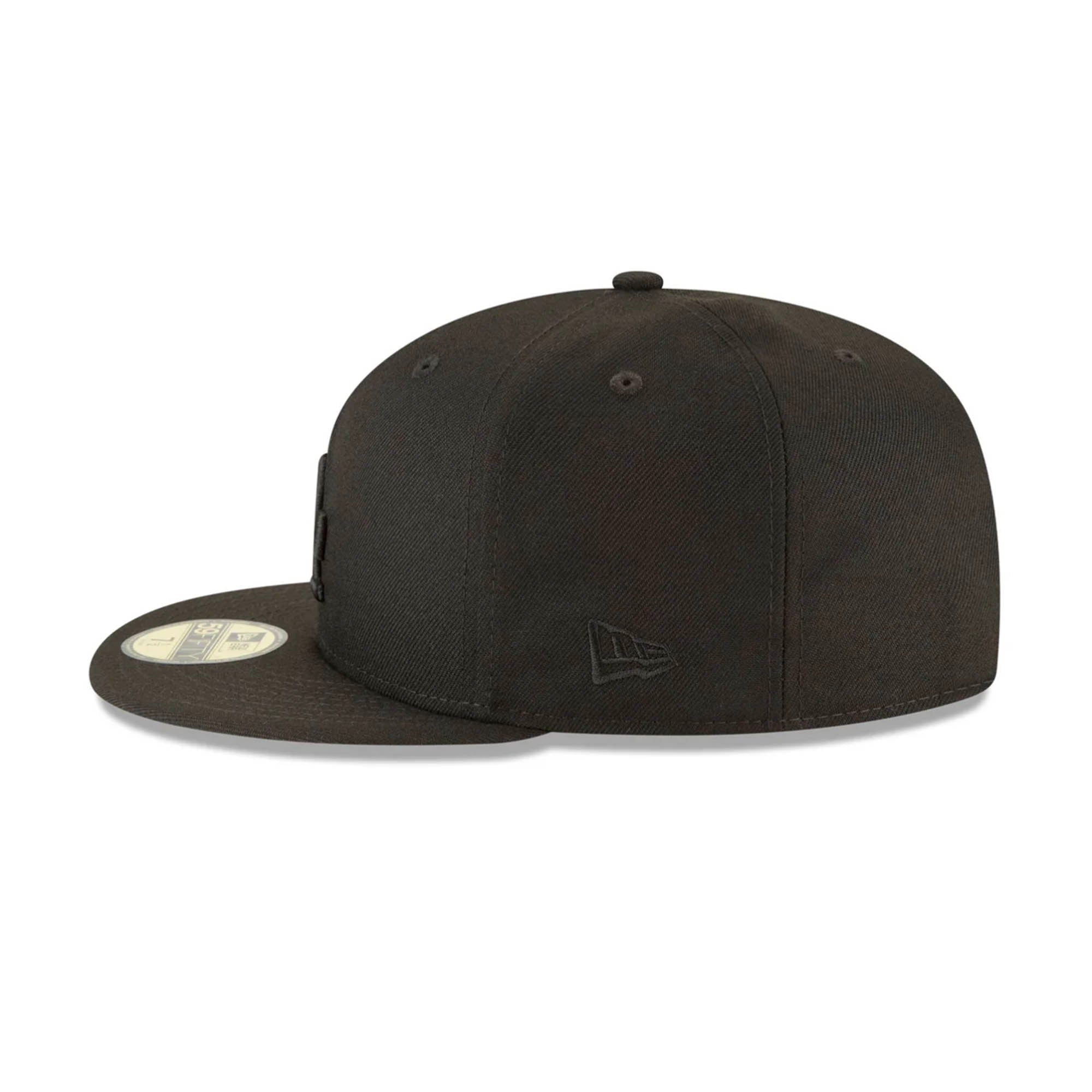 Los Angeles Dodgers World Series Champions 2024 Black On Black 59FIFTY Fitted